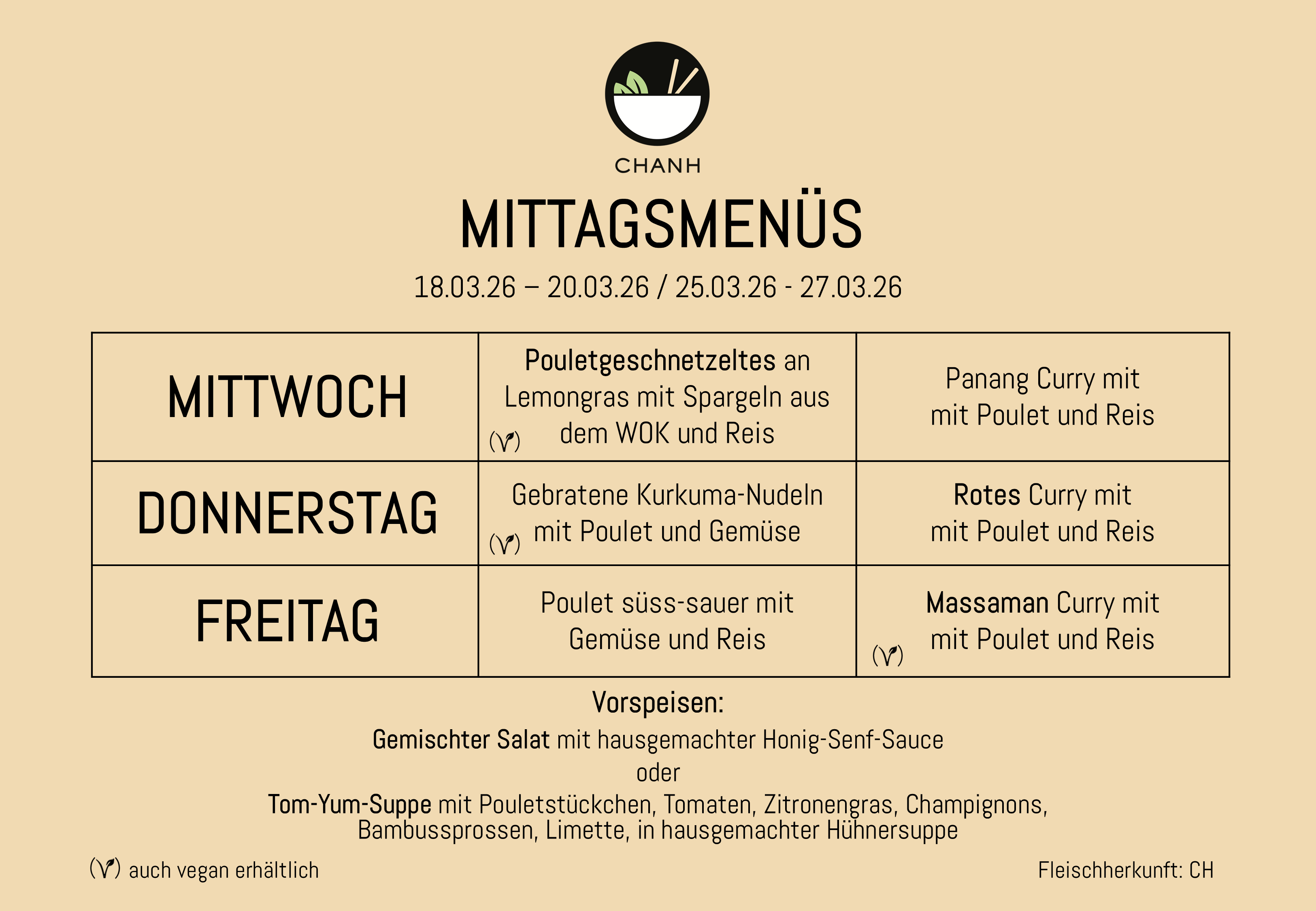 Take-Away-Tabelle (Vorschau)